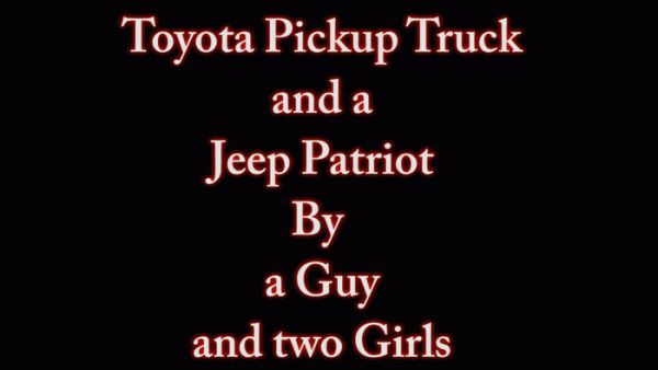 SmashmanJr run over by a Toyota Pickup and a Jeep Patriot by two women and a guy in the USA