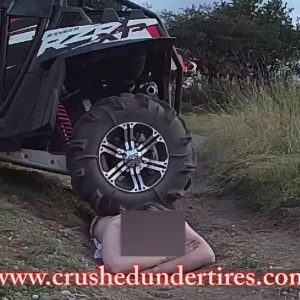 SmashmanJR run over with an UTV Buggy