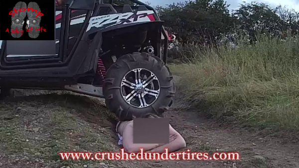 SmashmanJR run over with an UTV Buggy